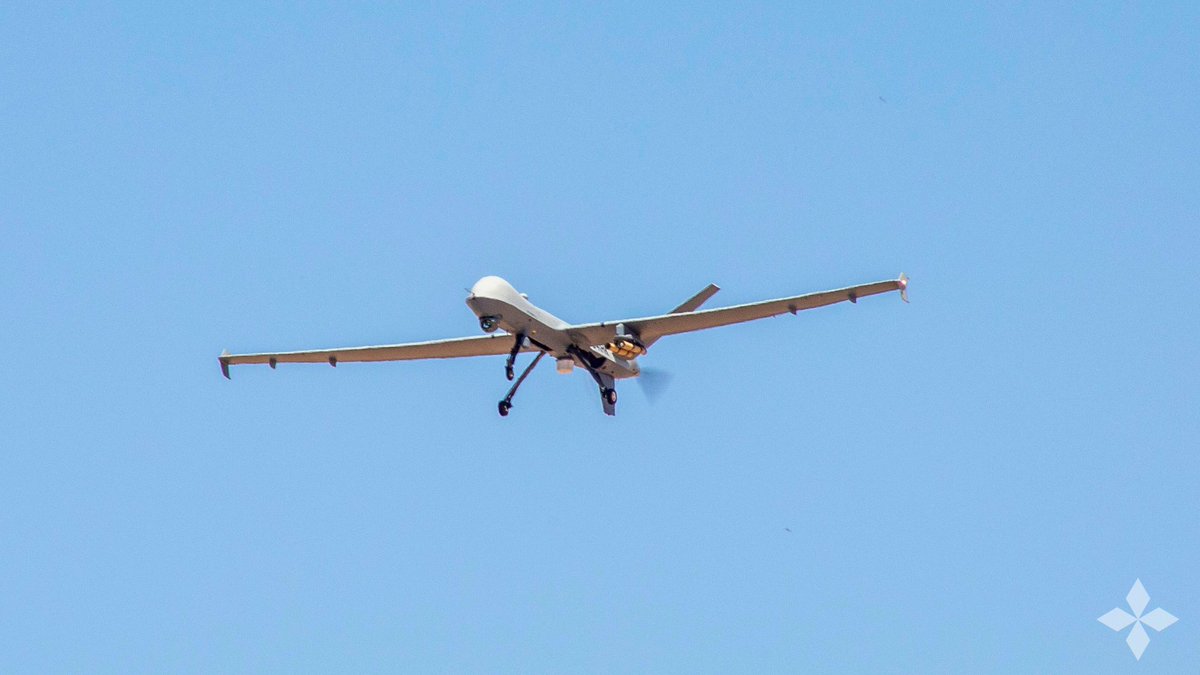 GenAtomics_ASI's tweet photo. We're continually advancing the capabilities of the multi-mission MQ-9A Reaper, collaborating with government and industry on the rapid development, integration and testing of advanced payloads—making new capabilities and greater options available to warfighters. https://t.co/6RhUrt3yBh

🔹  new low-cost weapons that increase the amount #MQ9A can carry
🔹  combining different unmanned technologies with loitering munitions that extend standoff range

#UAS #LaunchedEffects