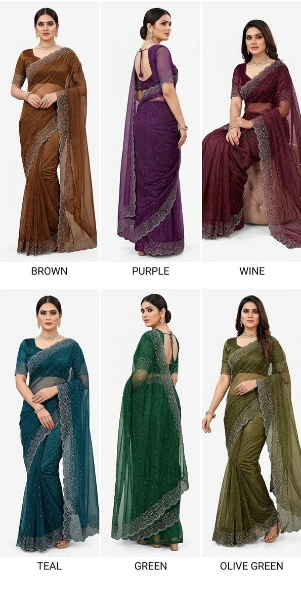 Meeshoqueen2216's tweet photo. ✨ Get a glamorous Bollywood look under ₹500! 💃
Beautiful Net Saree with stunning beads, stones, and a trendy scallop border. Super lightweight &amp; perfect for parties!
🎨 6 gorgeous colors available.
👉 Shop Here: https://t.co/3kAvrZplb8

#Saree #EthnicWear #OnlineShopping https://t.co/xJuj5BZPtI