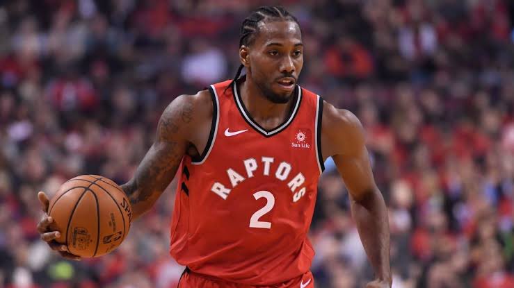 KeithALund's tweet photo. Kawhi Leonard is getting traded back to the Raptors. They are giving up a lot for another one-year rental. I don’t think they’re talented enough to compete this time around.

I tried my hand at photoshopping a player photo to match his new team, and I think I did a good job. https://t.co/o9H4sbZvCE