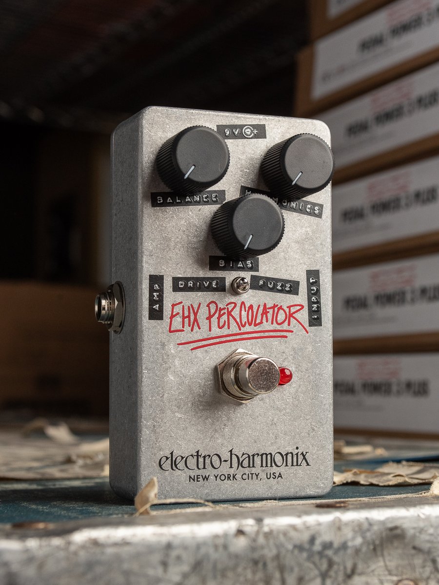 ChicagoMusicEx's tweet photo. https://t.co/lb0ipJcRR3 | Fuzz, more fuzz, or cosmic shimmer reverb — pick up the new @EHX arrivals today! 🎛️ Brand new Percolator, Big Muff 2 options, fresh Pico effects, and more! Which is your board missing? Plug into fresh effect pedal arrivals at CME! 😎 https://t.co/QDopxWdZT1
