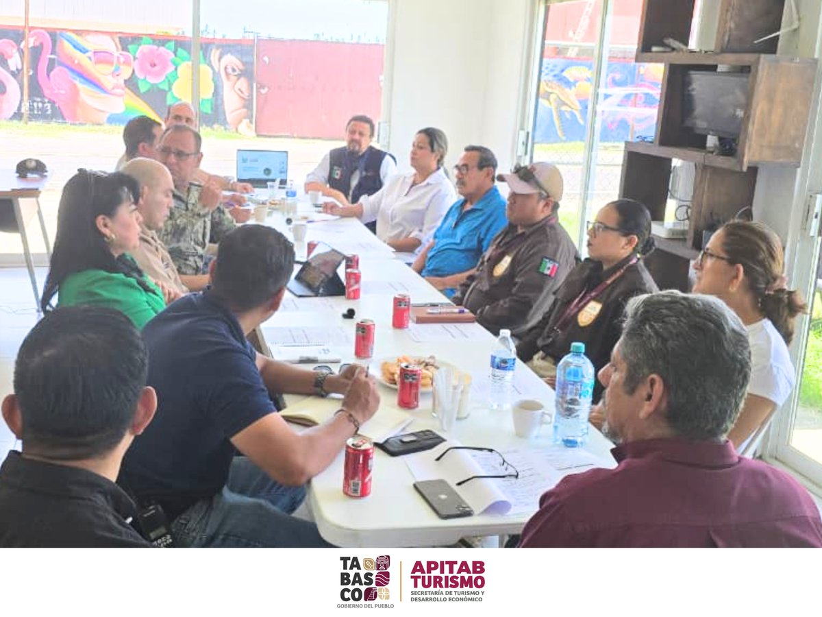 API_TABASCO's tweet photo. 📌 El día de hoy se llevó a cabo la sesión del Comité de Operación del Área Portuaria de Chiltepec.

Durante la reunión se abordaron temas de seguridad portuaria, normatividad vigente e integración de la comunidad portuaria con la población de Chiltepec. https://t.co/bxPPDrt1CX
