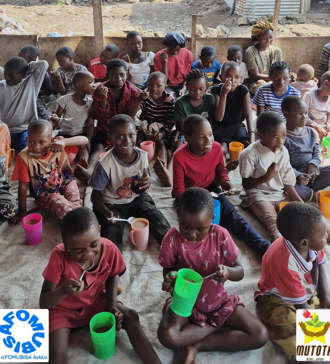 fomubisa's tweet photo. Bonne nouvelle au Centre MABADILIKO !

Ce lundi 29 juin 2026, nous avons lancé notre nouveau programme de prévention de la malnutrition 🥣 dans le cadre du projet « Un avenir lumineux pour les orphelins de Goma, Phase 2 ».

44 orphelins (21 garçons et 23 filles) reçoivent désormais chaque lundi, mercredi et vendredi une bouillie ultra-nutritive pour les protéger de la malnutrition.

Ce premier jour, la joie des enfants et leurs prières de bénédiction nous ont profondément émus.

Merci à notre partenaire MUTOTA, à la FUPD qui nous a accompagnés, à nos donateurs, et à l'équipe FOMUBISA toujours engagée.

Rendez-vous mercredi !

#FOMUBISA #Goma #ProtectionDeLenfance #Nutrition #Orphelins #Solidarité #RDCongo #UnAvenirLumineuxPourLesOrphelinsDeGoma