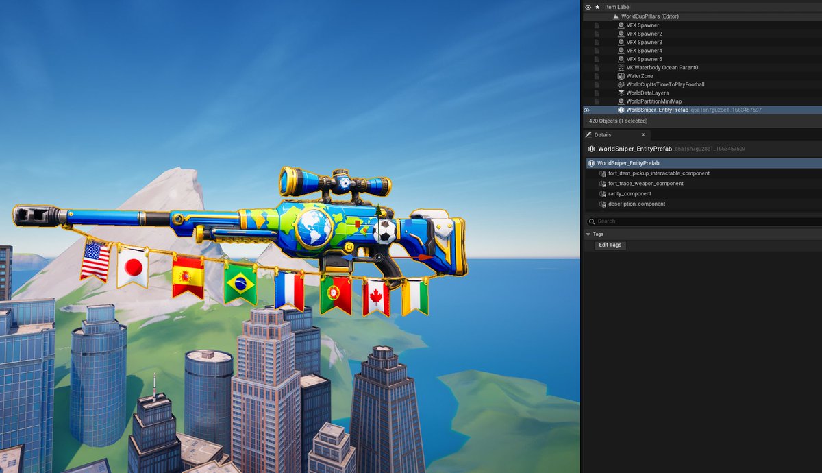 DampFiji's tweet photo. How can I make custom weapons respawn after an "x" amount of time?

(I want my sniper to spawn every time a cinematic ends) https://t.co/PxQhImQnj5