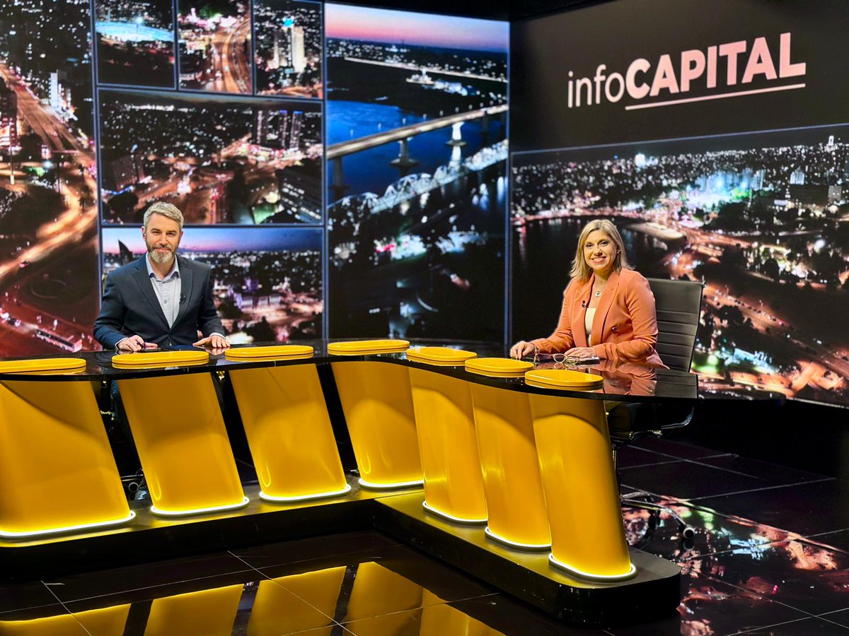 InfoCapitalTV's tweet photo. AL AIRE 🔴 #InfoCapital Edición Central, tu canal de información

Conducen @Tinchorgz y @natalianogues1

#TVCiudad disponible en:
📺 Canal abierto 6.1
🔴 https://t.co/iZrr876LFq
🌐 https://t.co/1SXmRgQT08
📡 En todos los cables y Direct TV 1194
👍 Seguinos @InfoCapitalTV https://t.co/j1EzeYDBOE
