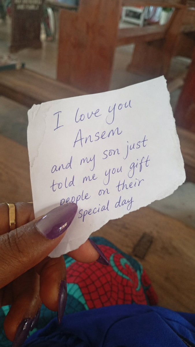 Daviesarc's tweet photo. Hello @blknoiz06 it's my mom's birthday and I told her it's @solana Szn,though she has heard me talk a lot about Solana and today being her special day I told her that you gift people on X and she said she would send you a little piece of paper,and she loves what you do for the whole wide world and she's so happy about that,I hope you can put a smile on a her face 😇