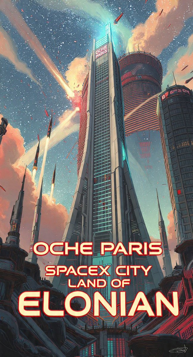 KadiriAmbrose's tweet photo. EHIJE OCHE Paris.
@elonmusk
OCHE PARIS SPACEX CITY.
Land of Elonian.
Built in Africa. Designed for space. 🚀🇳🇬
@elonmusk, if Tesla Africa needs a face that’s already building the future here...
I’m it.
#OcheParisSpaceXCity #Elonian #YoungCEO #TeslaAfrica #BuildInAfrica https://t.co/dzmJ3s5kmn