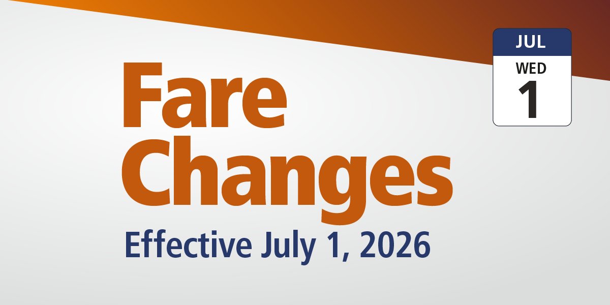 rideact's tweet photo. Tomorrow, July 1, Local fares will change.

Changes will impact Local fares across all fare types including adult, youth, senior, and disabled. (1/2) https://t.co/sqvdFZoeTv