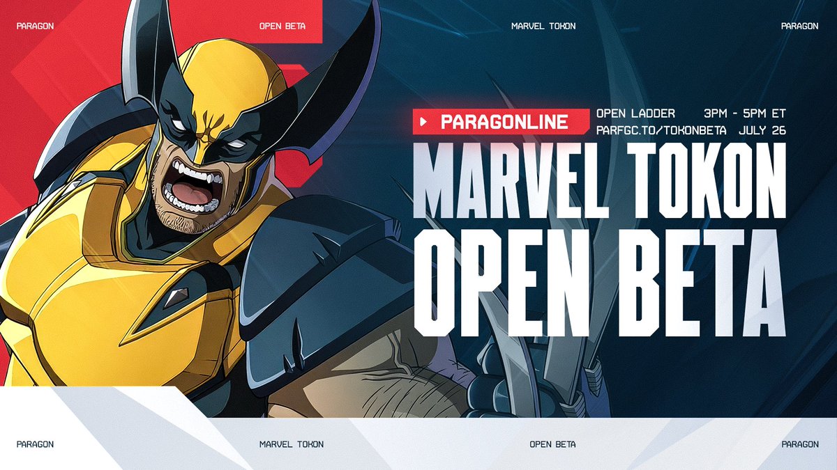 ParagonFGC's tweet photo. 💥 ParagOnline Marvel Tokon Beta
🔷 7.26 | 3 - 5 PM EST

🔹 2Hr Ladder w/ Top 8 Finals.
🔹 Run on PC | Open to NA Players. https://t.co/DtFb4iKLGv