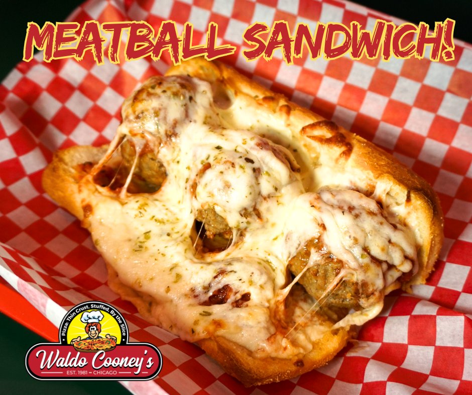 WaldoCooney's tweet photo. Craving something delicious for lunch?
Try our famous Italian Meatball Sandwich—homemade meatballs, fresh marinara, and soft French bread from @turanobread! Make it extra tasty with mozzarella cheese and your choice of sweet or hot peppers.
#meatball #Lansing #Berwyn #WorthIL https://t.co/IQKKrfElIV