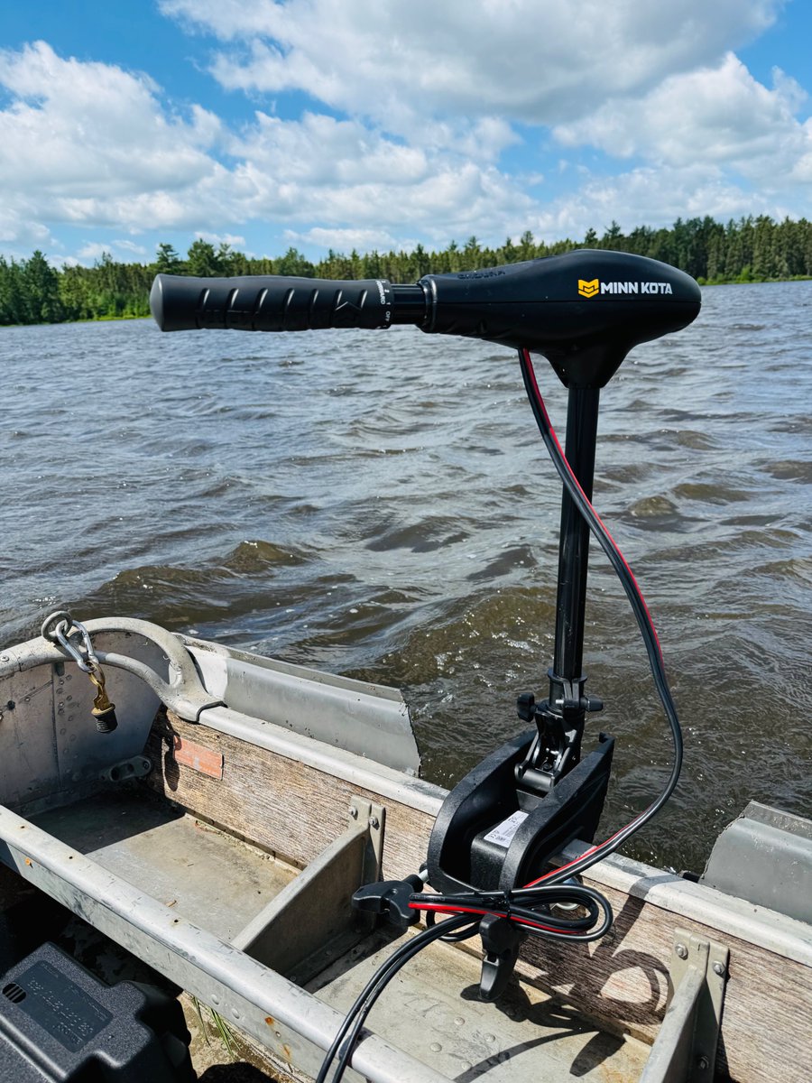 oconnellcabinco's tweet photo. "Brad was always friendly, helpful and on top of any questions we had. They had a brand new trolling motor and said we should be sure and use it if we wanted to and to let him know how good it was. It was great! Helped tremendously with three of us that didn’t want to row! They had absolutely EVERY THING we needed plus much more. The best equipped place we’ve ever stayed at. Beautiful clean and like new."
— Kathleen K, June 2026 ⭐️⭐️⭐️⭐️⭐️
"The best equipped place we’ve ever stayed at" — and that brand new trolling motor is already a hit! 🎯 Thank you, Kathleen! 🙏
