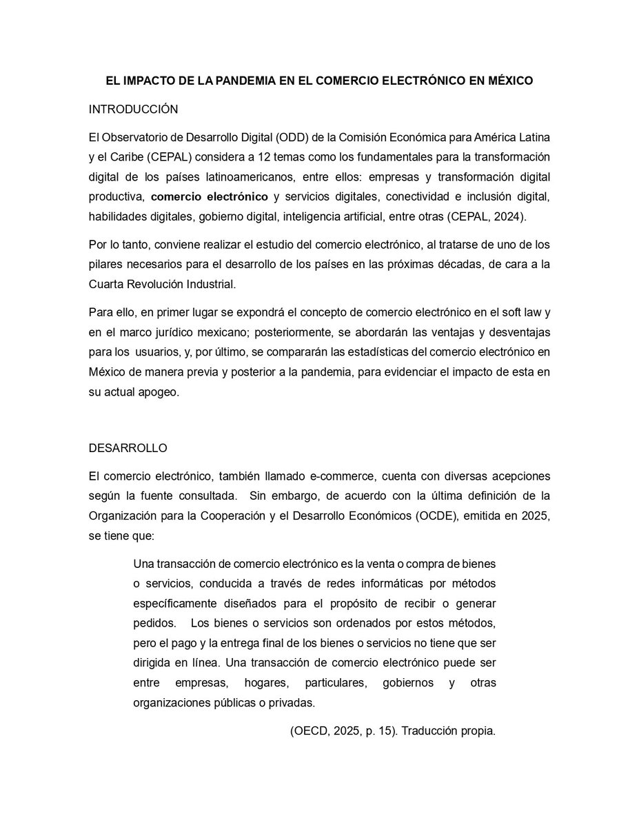 MabelHdezM's tweet photo. La pandemia de COVID-19 aceleró un cambio de hábitos de consumo🛒, compra y generación de confianza en los entornos digitales👩🏽‍💻.

En esta ocasión, le comparto una breve reflexión sobre cómo este fenómeno impulsó el desarrollo del e-commerce📲en México y los retos que aún enfrenta.

Disponible en👉🏽: https://t.co/5SG1pEJ3fz.

🔴 ¿Qué factor consideras más importante para fortalecer la confianza en el comercio electrónico: la tecnología, la regulación o la experiencia de los usuarios?