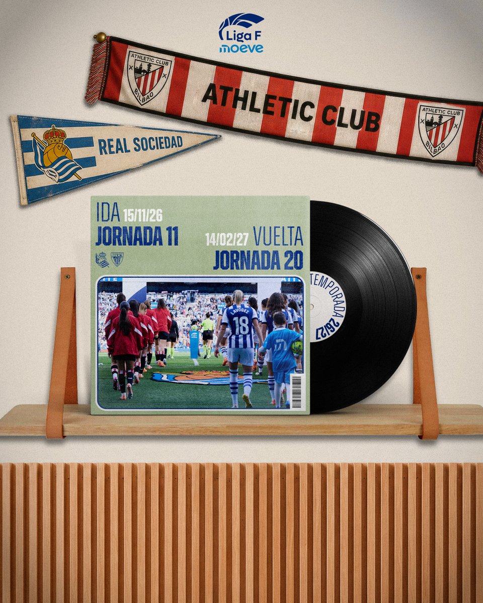 Erafutbolfem's tweet photo. ‼️ Las fechas de los partidos entre Athletic Club y Real Sociedad, y Barça y Español

📌 J11: RSO-ATH el fin de semana del 15/11
📌 J20: ATH-RSO el fin de semana del 14/02

📌 J13: FCB-ESP el fin de semana del 9/11
📌 J27: ESP-FCB el fin de semana del 2/05 https://t.co/TVDPLcJuBO