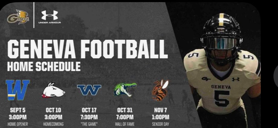 JCastillo2027's tweet photo. Thank you @CoachContenta @Geneva_Football for the Game Day invitation. Looking forward to it. @CVHS_Football @coachoswalt @Coach_Astorino https://t.co/hJ8qL3eP4A