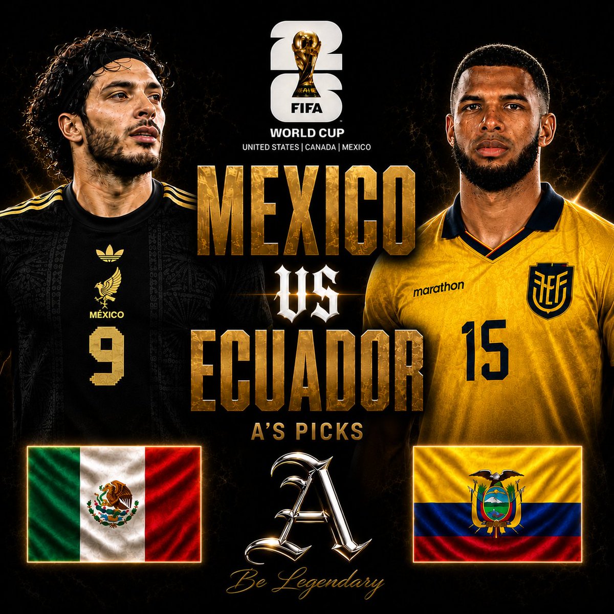 AsPicks1's tweet photo. LIKE + RT IT UPPPP FOR MEXICO VS ECUADOR WINNER🫡

WILL SEND YOU THE THE PLAY WHEN COMPLETED📲

LEGENDARY 4-0 (100%) WORLD CUP RUN🔥

LFGGGG https://t.co/IiNzn3TGuI