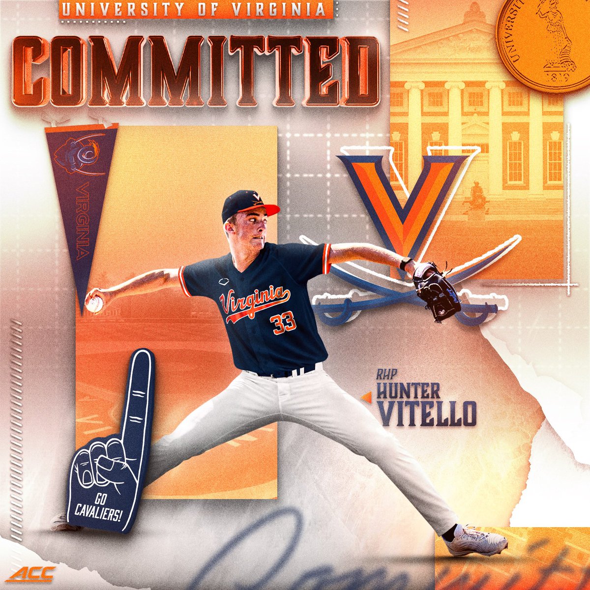 vitelloHY's tweet photo. Committed to the University of Virginia! Go Hoos! 
@AlexTHinz @colethomasfast @FASTBaseballCO @mattpirro @dsouthbaseball2 @cltbsblacademy @PrepBaseball_CO @Sakowski_UVA @UVAcoachBK @coachchris14 https://t.co/nEsZHyZSQq