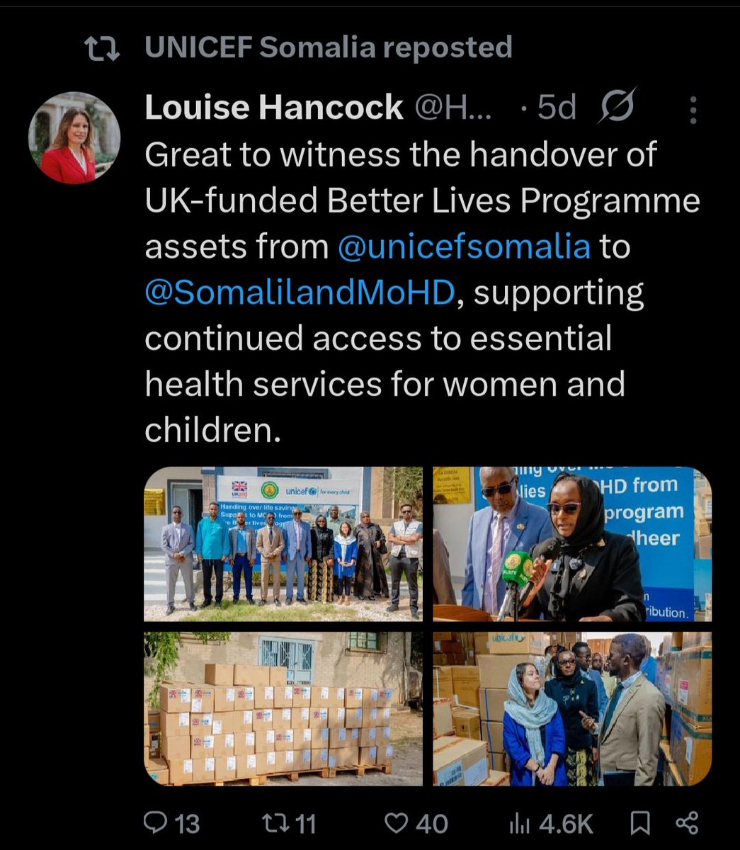 kadnaani's tweet photo. @siciidSL Hadimooyinka qaranka JSL lagu hayaa wali waa sidoodii.

Bal Unicef-Somalia maxaa uga cabba tweet 5 cisho ka hor ay tweet gareeyeen inay hadana ku celiyaan iyagoo waliba ku tag garaynaya @SomalilandMoHD iyo hashtag (#Somaliland) ah? https://t.co/m1fNGFLhVM