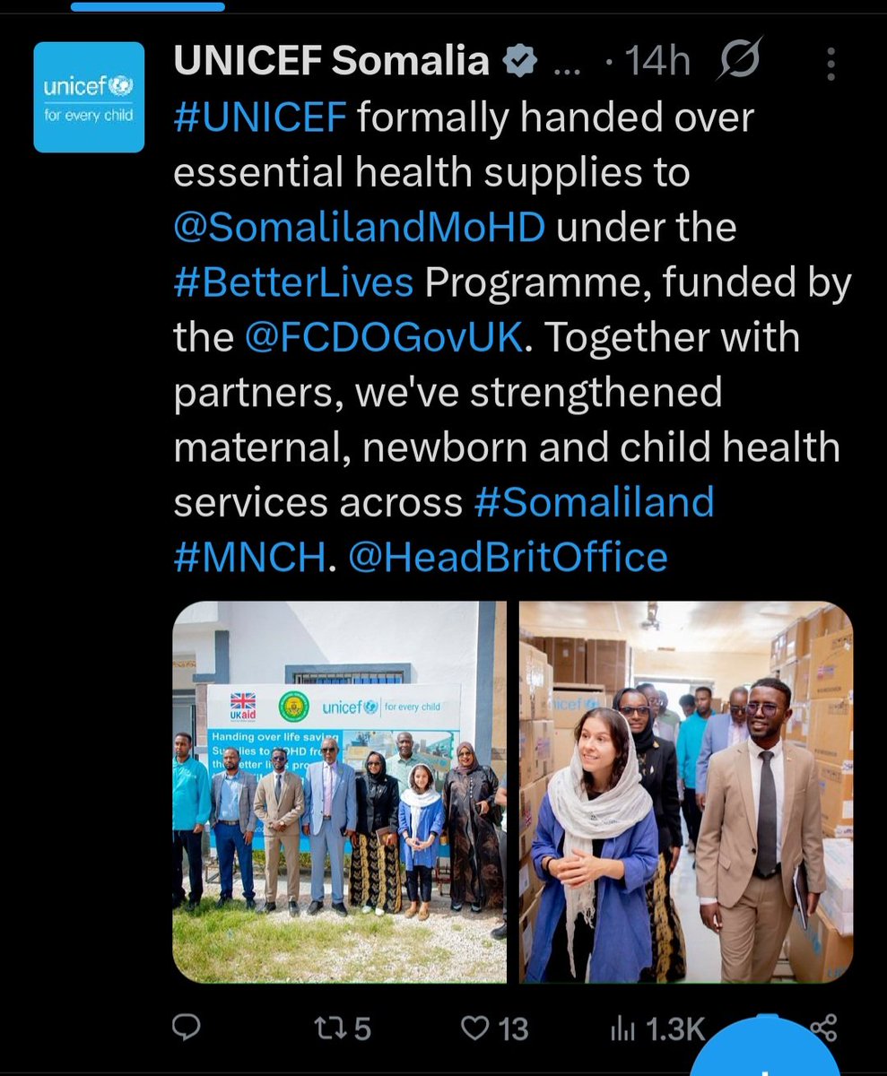 kadnaani's tweet photo. @siciidSL Hadimooyinka qaranka JSL lagu hayaa wali waa sidoodii.

Bal Unicef-Somalia maxaa uga cabba tweet 5 cisho ka hor ay tweet gareeyeen inay hadana ku celiyaan iyagoo waliba ku tag garaynaya @SomalilandMoHD iyo hashtag (#Somaliland) ah? https://t.co/m1fNGFLhVM