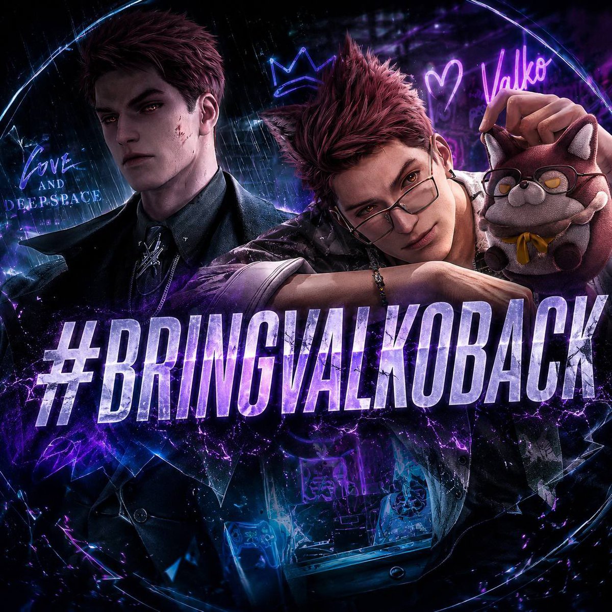 Innervan_tae's tweet photo. @Love_Deepspace I really hate it!! You guys are afraid of the people on the mainland, you don't think about the international players who are very interested in Valko, huh! @Love_Deepspace #BringValkoBack https://t.co/7eh6Q2kDfz