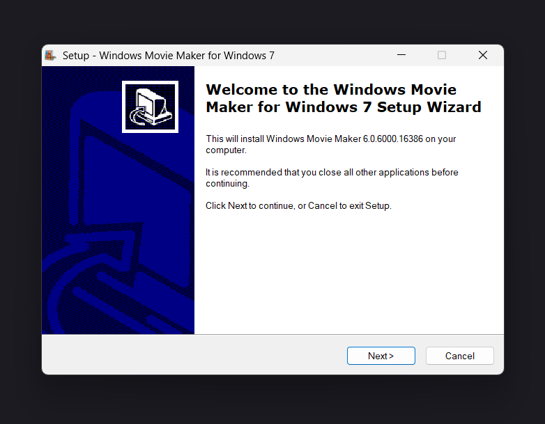skylerdagirl's tweet photo. Ever wanted to use Windows Movie Maker 6.0 again but unsure where to get it for modern Windows?

Well, "want" no longer! 

I've uploaded a setup for exactly that on The Internet Archive. Tested on Windows 7, 10, &amp; 11, all working on each.

Get it here:
https://t.co/yEnF0sZv7n https://t.co/LhozBBGtWN