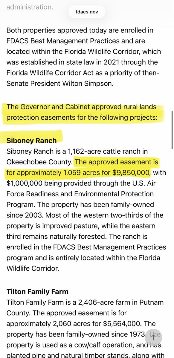 Matt_The_Welder's tweet photo. Nothing here is hidden. It’s all in the public records.

📸 Screenshot 1: A $9.8 million taxpayer-funded conservation easement.
📸 Screenshot 2: $200,000 in contributions from the property’s owner to Friends of @WiltonSimpson 

Decide what you think after looking at the receipts. 👇

https://t.co/Lm9fr0bDk2

https://t.co/yrnyPuwDdy