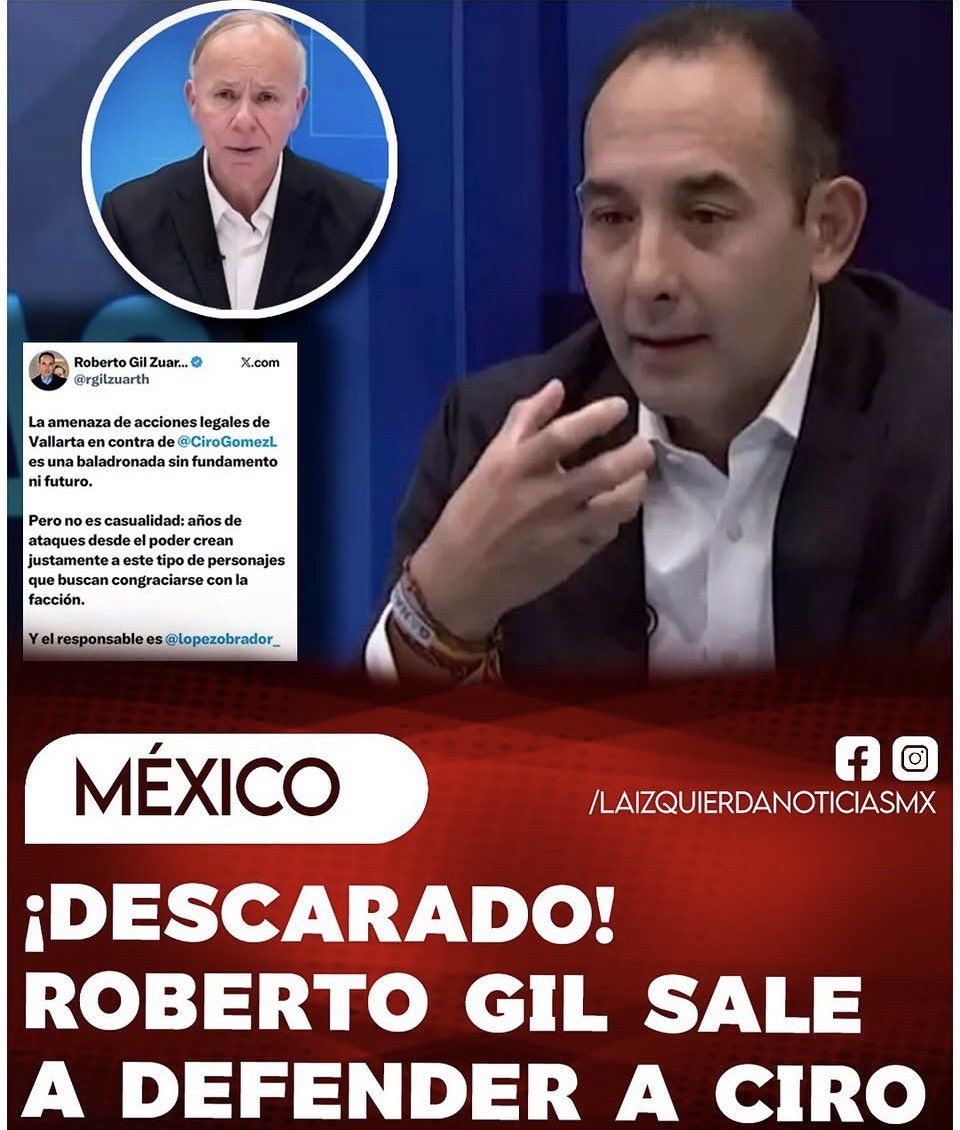RiosAnaMa's tweet photo. ABOGADO DE
DELINCUENTES...En representación del PRIAN, el abogado del narco García
Luna y la vendepatria Maru Campos, salió a defender al 'Centavero' Ciro Gómez Leyva de la demanda penal que Israel Vallarta le interpondrá por difamación y daño moral; y como era de esperarse, a tratar de embarrar a AMLO en un tema que no tiene nada que ver.