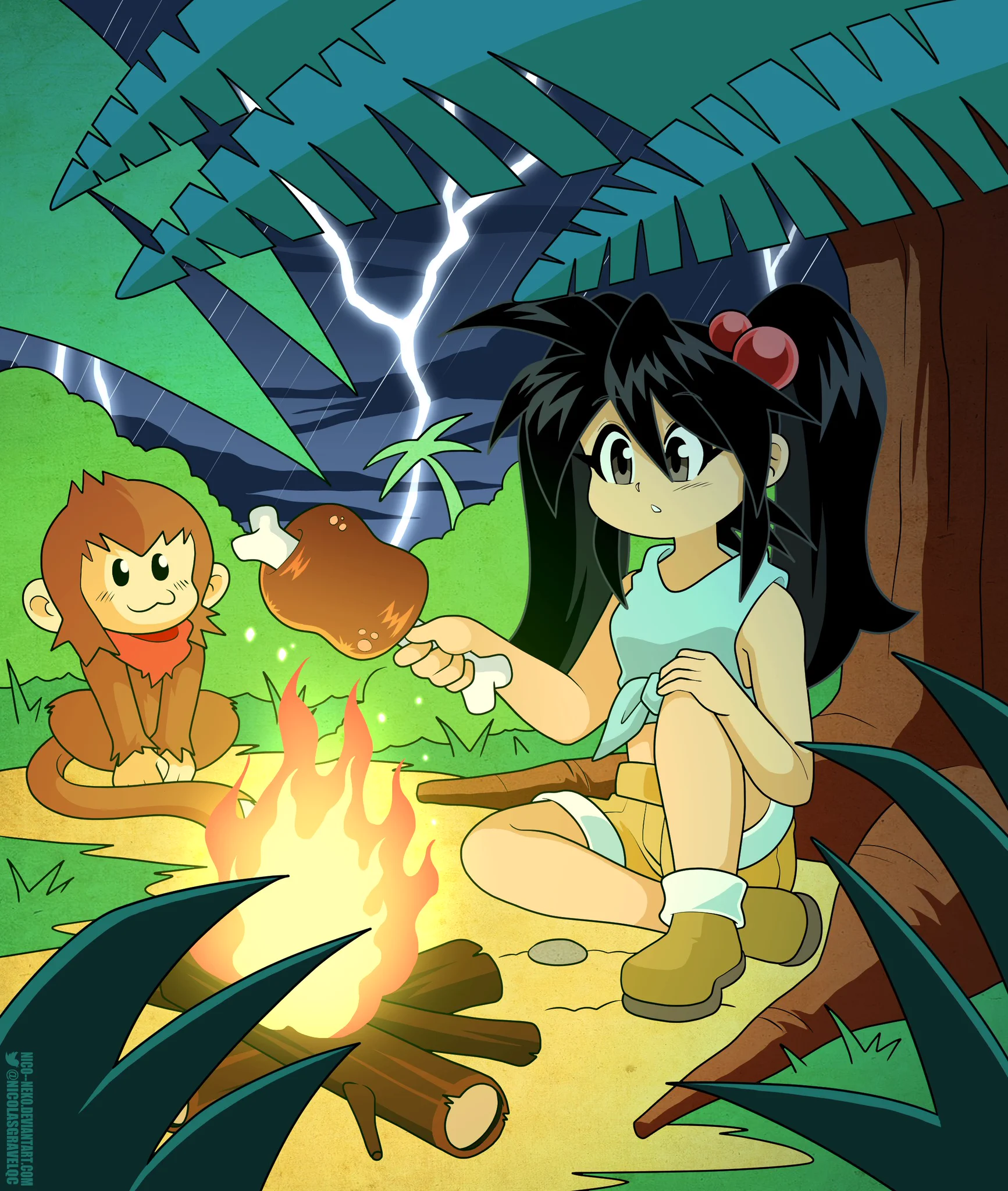 Nico Neko Art on X: 