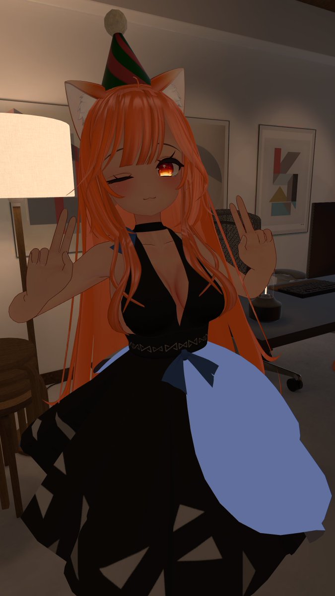 jimbopbob's tweet photo. The biggest thank you to everyone who joined me for yesterday's subathon~! We ended up going for 27 hours, safe to say my expectations were blown out of the water XD Here's to another year of fun and adventures with you all~ 🧡🐈
#VRChat #VRChatPhotography https://t.co/WfQvayB7tu