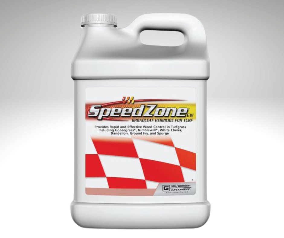 ConservFS's tweet photo. Take control of your turf.

SpeedZone® EW Broadleaf Herbicide for Turf delivers fast, effective broadleaf weed control to help keep your turf looking its best.

Talk to your Conserv FS Turf Specialist today.

#ConservFS #SpeedZoneEW #TurfCare #WeedControl https://t.co/m0FeK5Eqb8