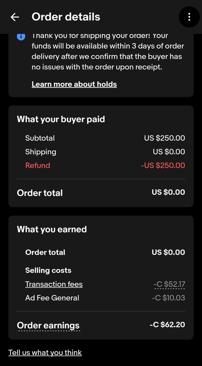 bytedotfun's tweet photo. @eBay is a biggest scam for sellers. Everything's good till it isn't. As soon as some buyer wants to scam you, eBay PROTECTS THEM AND NOT YOU. 

They don't care about your feedbacks. Sellers lose no matter what.

THEY DON'T EVEN HAVE CS TO HELP YOU OUT. THEY HANGUP ON YOU. https://t.co/uHiW1ny7Ok