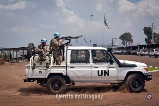 WKHEINSENBERG's tweet photo. ¿No les sirven los Condor para patrullar? ¿Quieren visibilidad hacia el exterior? Bueno, podrían imitar al Ejército que patrulla el Congo (que estamos de acuerdo que es mas bravo que el Borro) en camioneta. https://t.co/ibCyk1aTJw