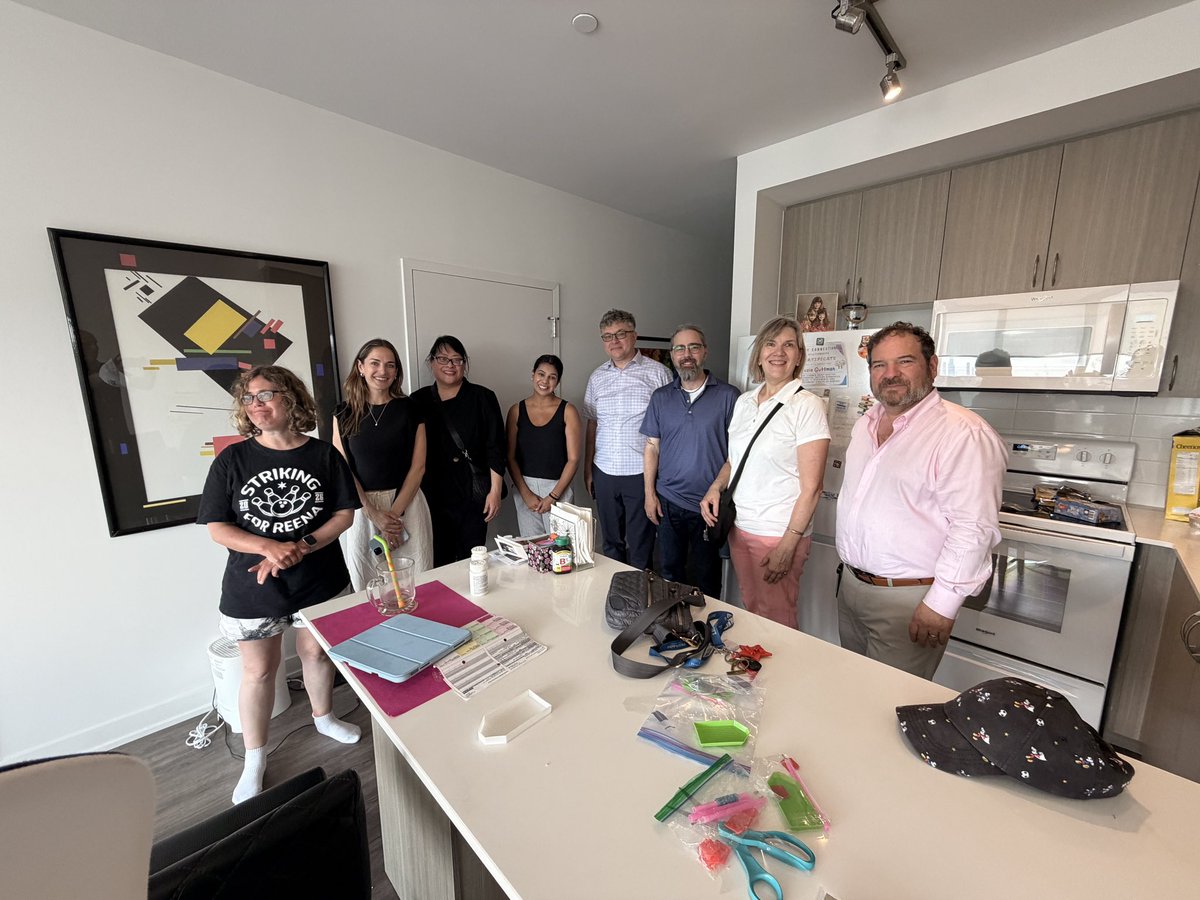 ReenaFoundation's tweet photo. Thank you to the delegates from Ontario's Ministry of Children, Community and Social Services (MCCSS) for visiting Reena and taking the time to learn more about our work. @ONSocialService 

It was a pleasure to showcase our Battle Centre, the Lou Fruitman Reena Residence, and present our future Community Health Centre while discussing some of the most pressing issues facing the developmental services sector. Together, we explored the growing need for innovative supportive housing, stronger integration between health and developmental services, and collaborative approaches to meeting the increasingly complex needs of individuals and families.

We are grateful for the Ministry's ongoing partnership and support. Meaningful progress happens when service providers, researchers, and government work together to develop practical, evidence-informed solutions that improve lives.

#Reena #MCCSS #DevelopmentalServices #SupportiveHousing #HealthInnovation #CommunityInclusion