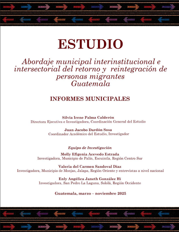 INCEDES's tweet photo. Desde INCEDES compartimos las publicaciones del estudio: "El retorno de la migración a Guatemala: reflexión, futuro y propuesta", desarrollado junto a la Alianza CARA y el Instituto Pulte para el Desarrollo Global.

📖 https://t.co/3bkWfGG2Op https://t.co/tCTs8SVmud