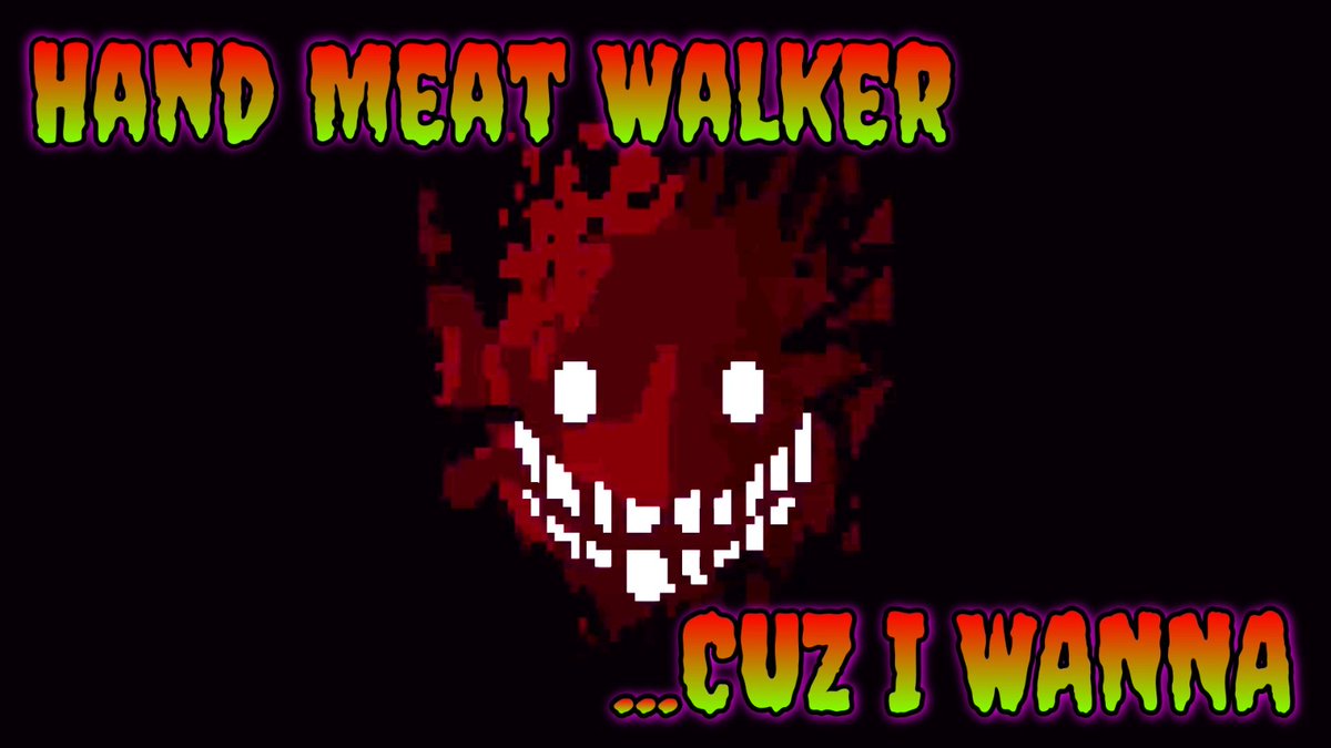 Ritzordgames's tweet photo. An aspiring game dev named  Snoz  reached out to me and asked if I would try their game. I consider this a huge compliment and also I've always wanted to be a game tester since I was a kid, so I'm gonna live out that dream tonight and try Hand Meat Walker live at 8pm MDT! https://t.co/OVE5jyHGZU