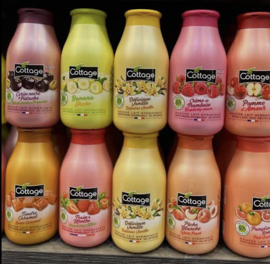shulita__'s tweet photo. idée de date : on va dans un magasin sentir tout les odeurs des gel douche cottage et on les notes tous sur 20 https://t.co/y11iXn6MN4