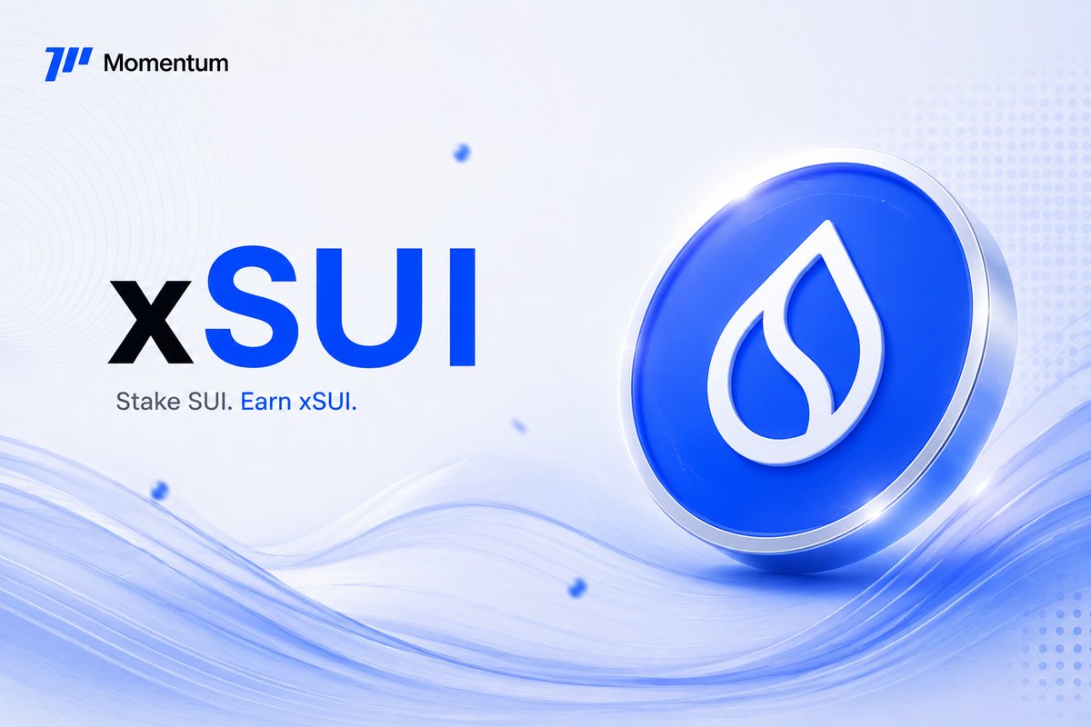 MMTFinance's tweet photo. Most staking locks your $SUI away.
xSUI keeps it earning and fully usable across DeFi.

Staked and liquid at the same time. https://t.co/TNNiaBYf7f