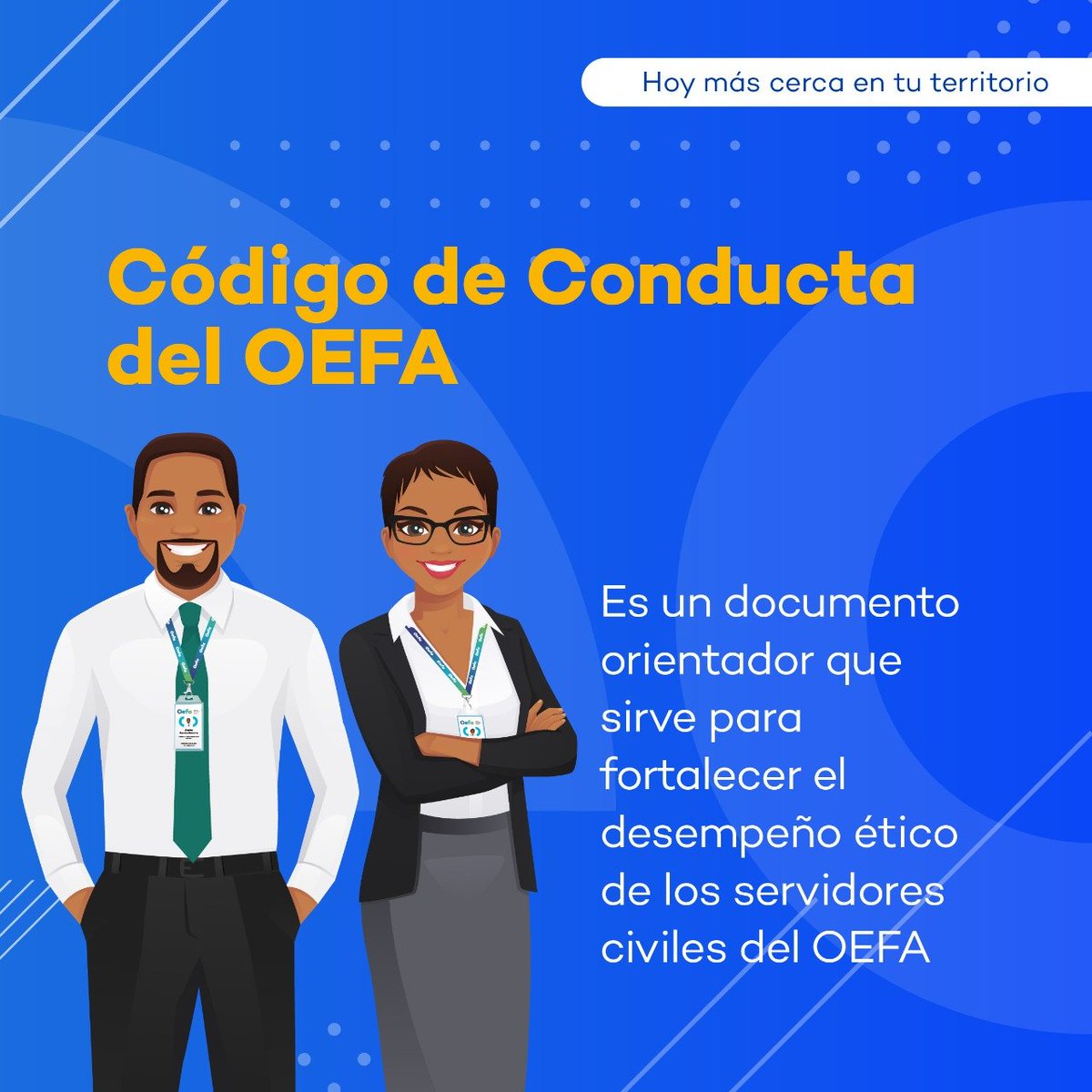 OEFAperu's tweet photo. 🌱 La protección del ambiente comienza con nuestros valores.
En el OEFA, el Código de Conducta nos guía para actuar con integridad, transparencia y responsabilidad, fortaleciendo una gestión pública ética al servicio del país.
#Integridad #OEFAPerú https://t.co/8NCJIoWFVK