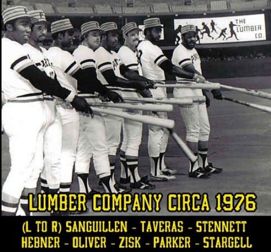 MichaelShettig's tweet photo. @AlexJStumpf If I remember correctly, on that Lumber Company team, every positional player on the lineup for one particular game was batting over .300. I believe Sports Illustrated came out with a cover of the Bucs with the title "Battlin' Bucs", https://t.co/pOQ4nmdA7X