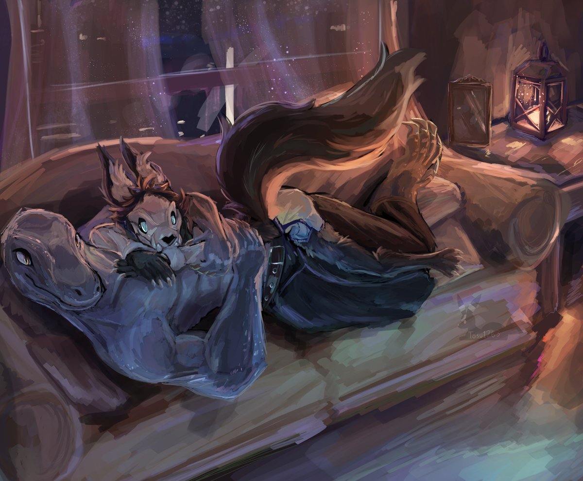 Tosu1263's tweet photo. Move night! (Another c//mm for FadeShock :3)

#furryㅤㅤㅤ #furryartㅤㅤㅤ 

(ok but actually tho I AM SO PROUD OF THIS OMG) https://t.co/Ff8ocsHvQt