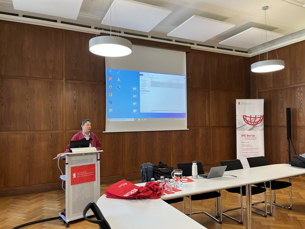 IgnacioSilvaN's tweet photo. Very happy to have co-organized the IPE–YSI Workshop “The Redefinition of Trade Patterns” at @IPE_Berlin with @ysi_commons 
Two great days of discussion on trade, innovation, GVC, and industrial policy.
Thanks to all participants for their excellent contributions! https://t.co/NeHsPPgP3P