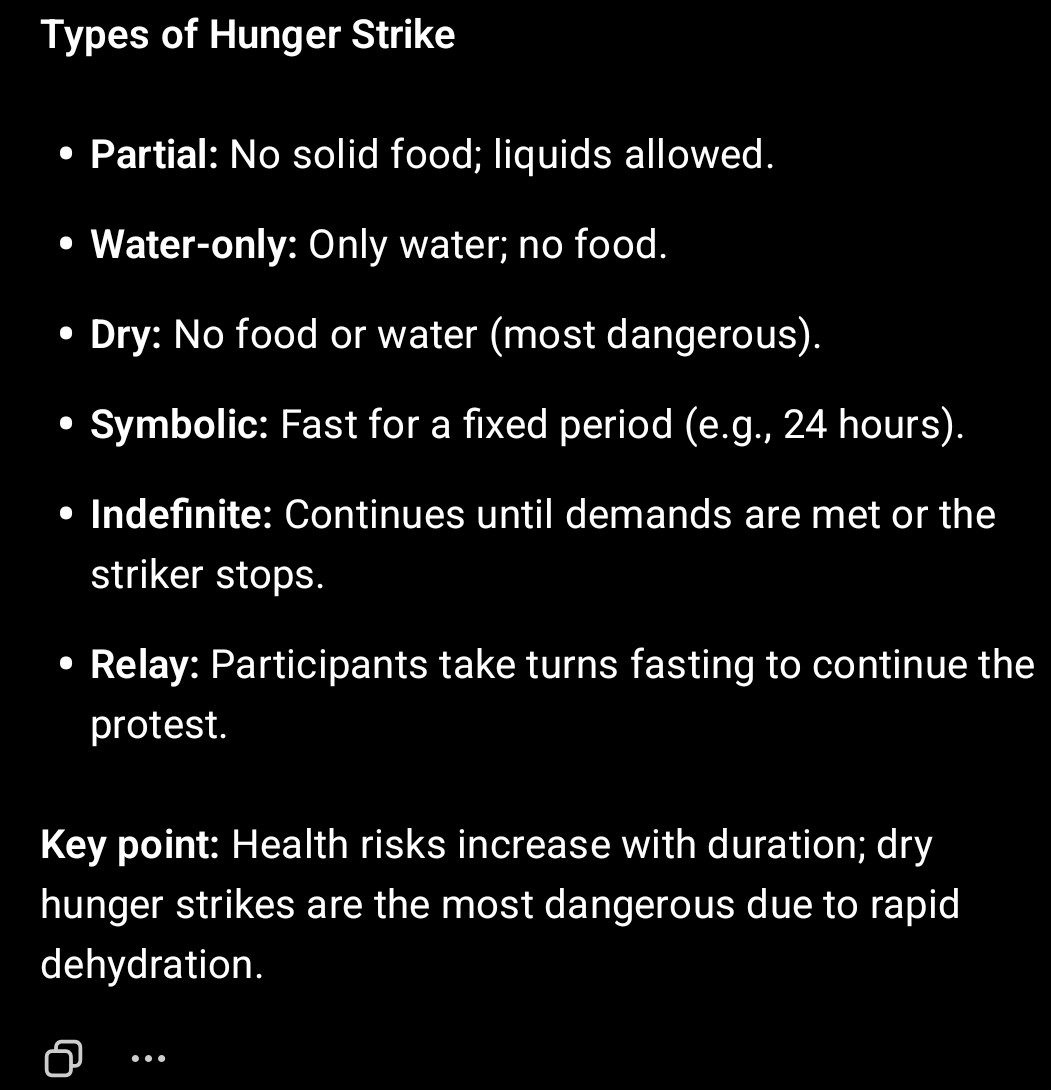 nucleus_dark's tweet photo. @the_hindu This is for who are asking " he is drinking something"  water and electrolytes are allowed in hunger strike, https://t.co/j7EXhpJQ8z