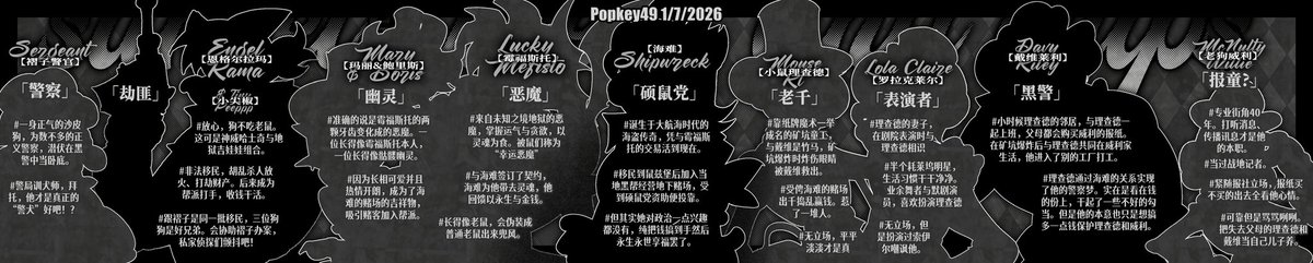 2000s_Popkey49's tweet photo. 我整理完了！
但是我的英文版本是机翻的所以还是建议搭配中文原版食用～看见大家都有mpi的oc我就把之前弄的火速翻新了。我也想互动😭🤚🏻
#mousepiforhireoc https://t.co/v7Y2VEJMH5
