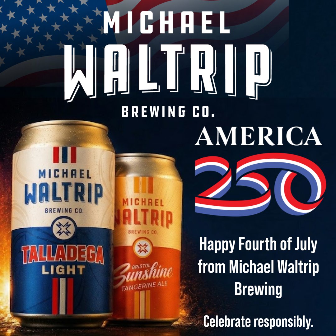 Michael Waltrip Brewing Company tweet media