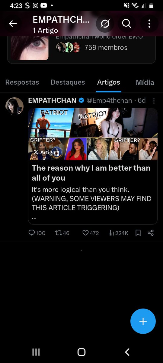 artezck's tweet photo. @Emp4thchan você ainda quer zuar sobre cor vadia? Espere só quando seus nudes se espalharem pelo discord e telegramKKKKKKKKKKK https://t.co/Z10uiL10Qh
