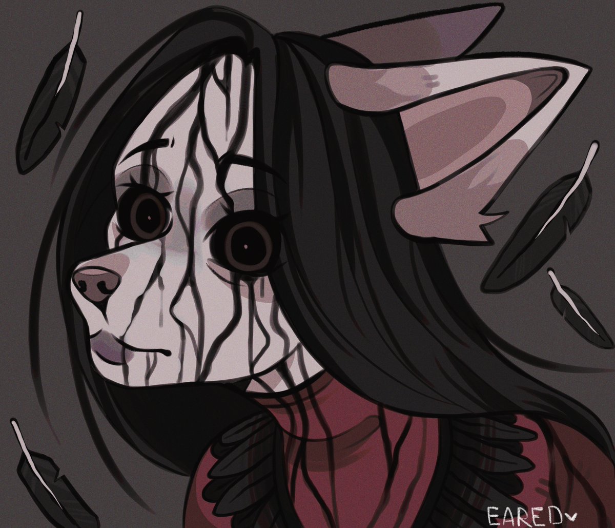Earedead's tweet photo. caw caw 🐦‍⬛
#dbd #dbdfanart #dbdartist #carminamora https://t.co/36noUZs5tf
