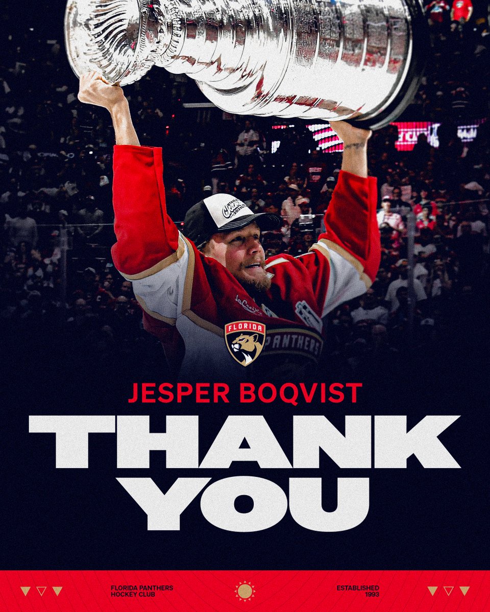 FlaPanthers's tweet photo. The ultimate teammate on and off the ice. 

Thank you, J-Bo! https://t.co/knd7AiBUrG