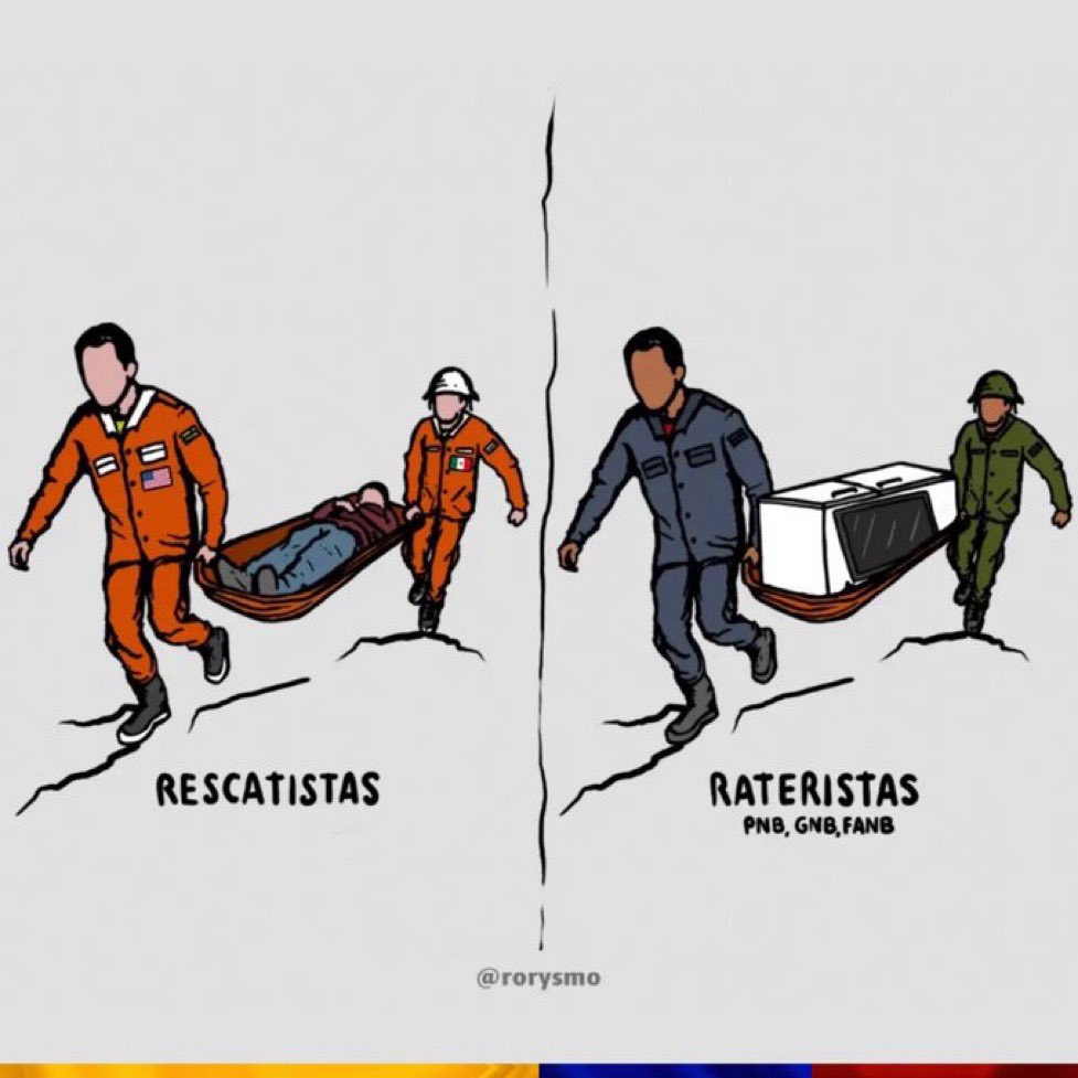 lilianaf523's tweet photo. 🚨MISERIA HUMANA‼️ Así reflejan el actuar de la dictadura de Delcy Rodríguez y sus lacayos en la tragedia que vive Venezuela. https://t.co/HTnddkiOW4