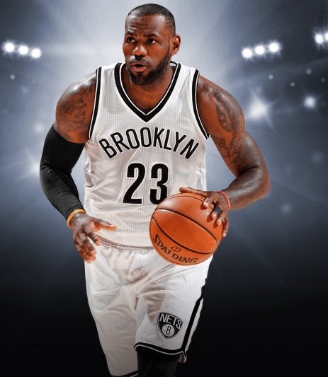 netsworld15's tweet photo. @KingJames So excited to get to work king! https://t.co/v20PRlQD7W