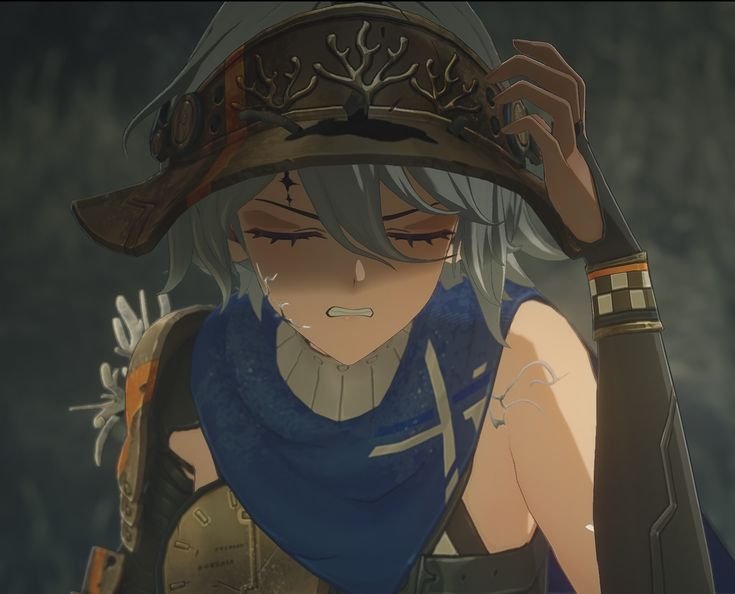 Timely_Mya's tweet photo. Friendly reminder
If you use a Mya render pleaaaaasase don't forget her tacet mark, is on her right eye.

I know that there is no official model of her in the page of renders so the in game model have this "issue", so please please don't forget that she has one 🙏 https://t.co/CRkScV7tob