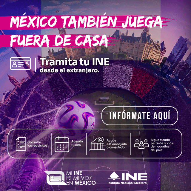 IEENayarit's tweet photo. ⚽🇲🇽¡México también está presente más allá de sus fronteras!
Si vives en el extranjero, tu participación sigue siendo fundamental para fortalecer la democracia de nuestro país.🌎🗳️
Tramita tu Credencial para Votar desde el Extranjero.
#NayaritEstáDondeEstásTú https://t.co/n7EBWEaczN