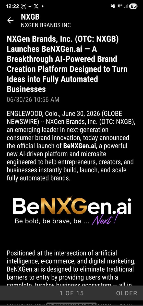 cnote4202's tweet photo. $NXGB can 🚀 with a share structure like that. News, volume and only a billion shares available. That can be the recipe of one delicious dish. 😋🤑😁 https://t.co/pkhFZZOD3a